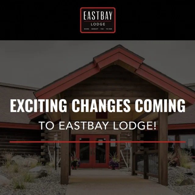 Big news for our beloved Lake Holcombe community: Eastbay Lodge is now under new ownership! 
 
Longtime locals and business leaders Bill Bertrand and Ben Abfalter are thrilled to take the helm. As frequent patrons of Eastbay, they’re committed to honoring its legacy while introducing fresh updates to make your visits even more memorable. 
 
To bring their vision to life, Eastbay will temporarily close for the winter starting December 2nd. This pause allows us to make exciting enhancements, including upgrades to the premises and an updated menu crafted to elevate your dining and event experiences. We’ll be reopening in Spring 2025, better than ever! 
 
Planning a wedding, party, or special event? Good news: We’re still accepting event bookings during the renovation period! Reach out to us at EastbayHolcombe@gmail.com to reserve your date. 
 
Looking to join the Eastbay team? We’re hiring for the spring relaunch! Send inquiries to EastbayHolcombe@gmail.com—we’d love to hear from you. 
 
Follow us on social media for updates on our progress, sneak peeks of what’s to come, and opportunities to share your feedback. Together, we’ll shape the next chapter of Eastbay Lodge. 
 
Thank you for your patience and support as we embark on this exciting journey. We can’t wait to welcome you back in Spring 2025!